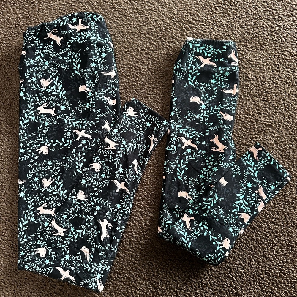 Floral l/Animal/ Print Leggings. Lularoe. All new.